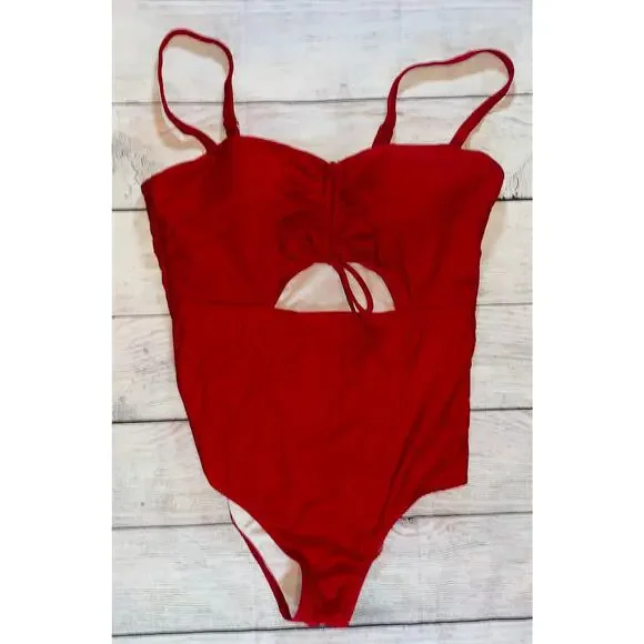 Women’s Plus Size Cut Out One Piece Swimsuit - Size X-Large - Picture 4 of 6